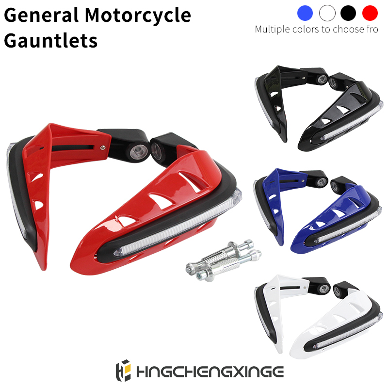 Motorcycle Gear Protection - Motorcycle Handguards with LED Lights Motorbike