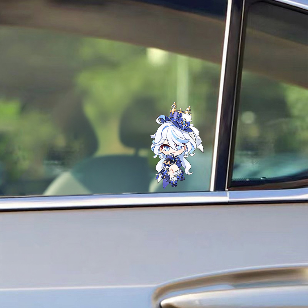 Motorcycle Gear Auto - Genshin Impact Furina JDM Car Sticker