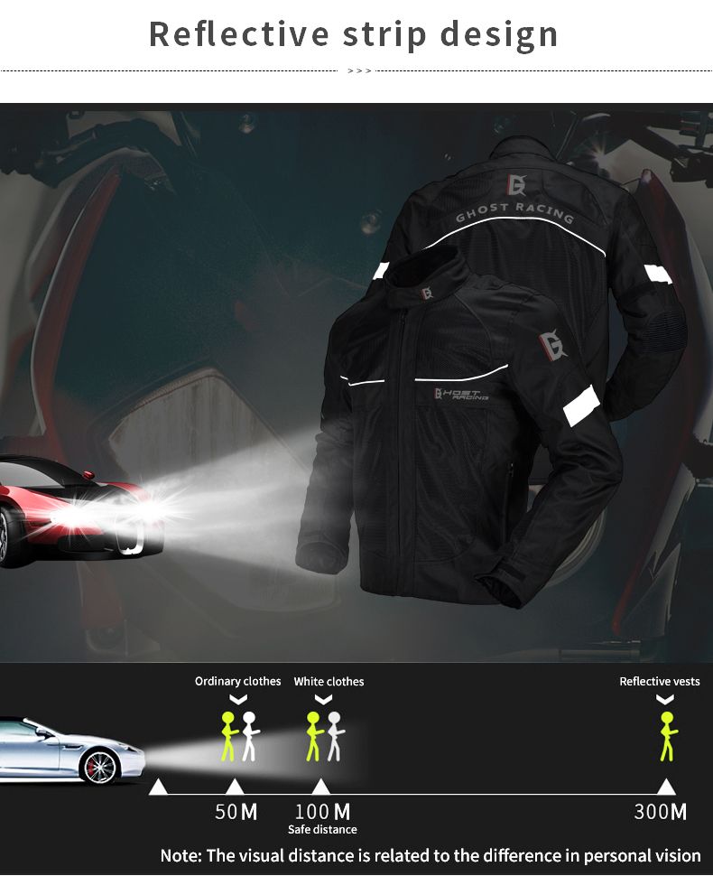 Men Motorcycle Armor Jacket -  - Gearx Motorcycle Jacket ulasan dan harga