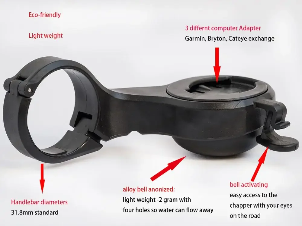 Cycling Bike Computer Mount Wi - Phone Mount Handlebar ulasan dan harga