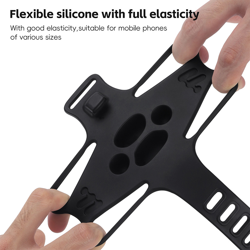 WEST BIKING Universal Silicone - Phone Mount Handlebar ulasan dan harga