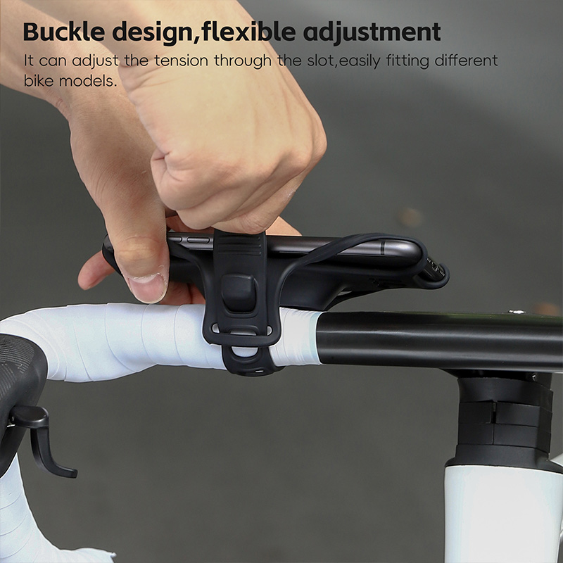 WEST BIKING Universal Silicone - Phone Mount Handlebar ulasan dan harga