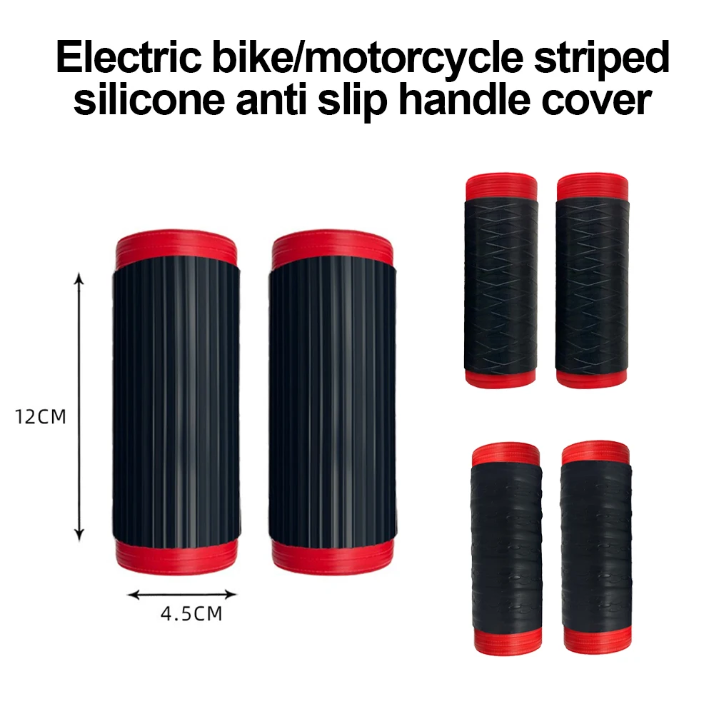 2Pcs Silicone Anti Slip Handle - Motorcycle Gear Sleeve ulasan dan harga