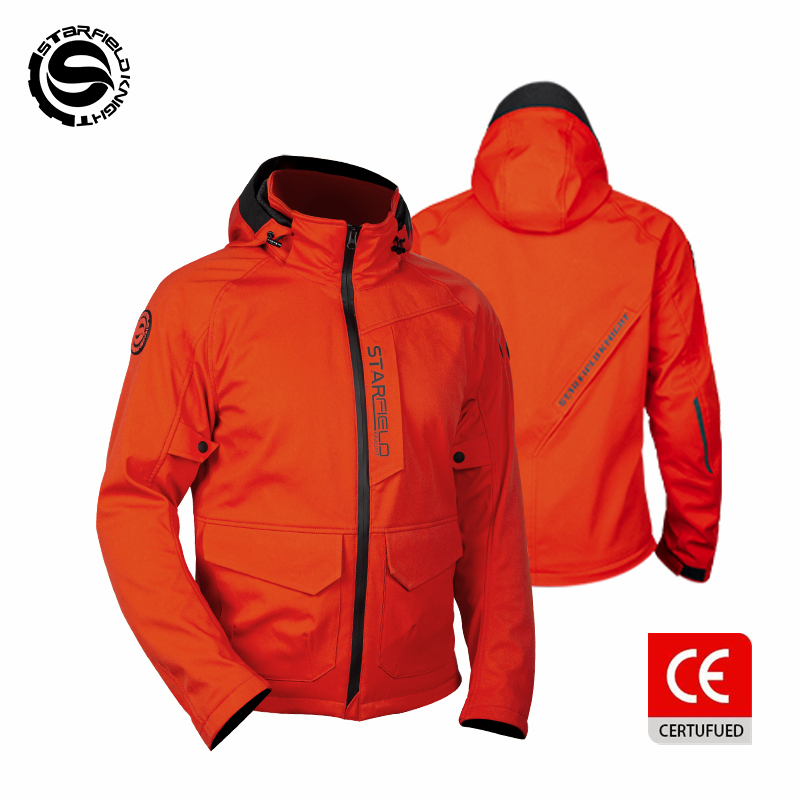 SFK Orange Motorcycle Jacket M - Gearx Motorcycle Jacket ulasan dan harga