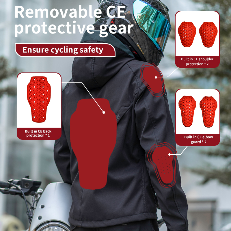 SFK Orange Motorcycle Jacket M - Gearx Motorcycle Jacket ulasan dan harga