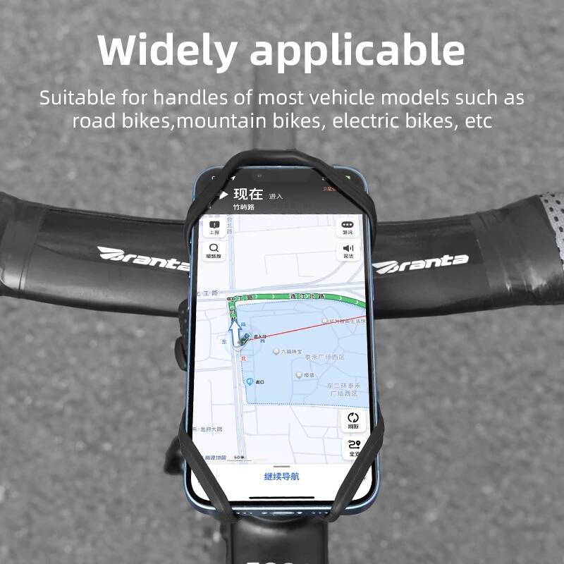 Universal Silicone Bike Bicycl - Phone Mount Handlebar ulasan dan harga