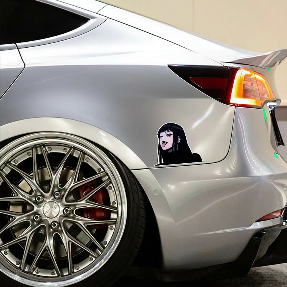 Cool Anime Girl Tomie Car Stic - Motorcycle Gear Auto ulasan dan harga