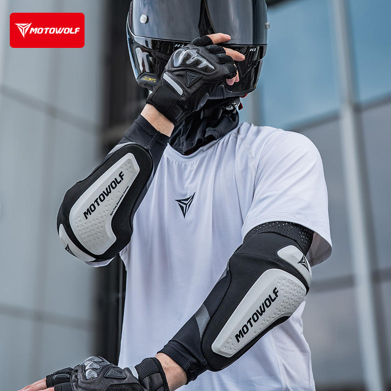 New Motorcycle Elbow Pads Elas - Motorcycle Gear Sleeve ulasan dan harga