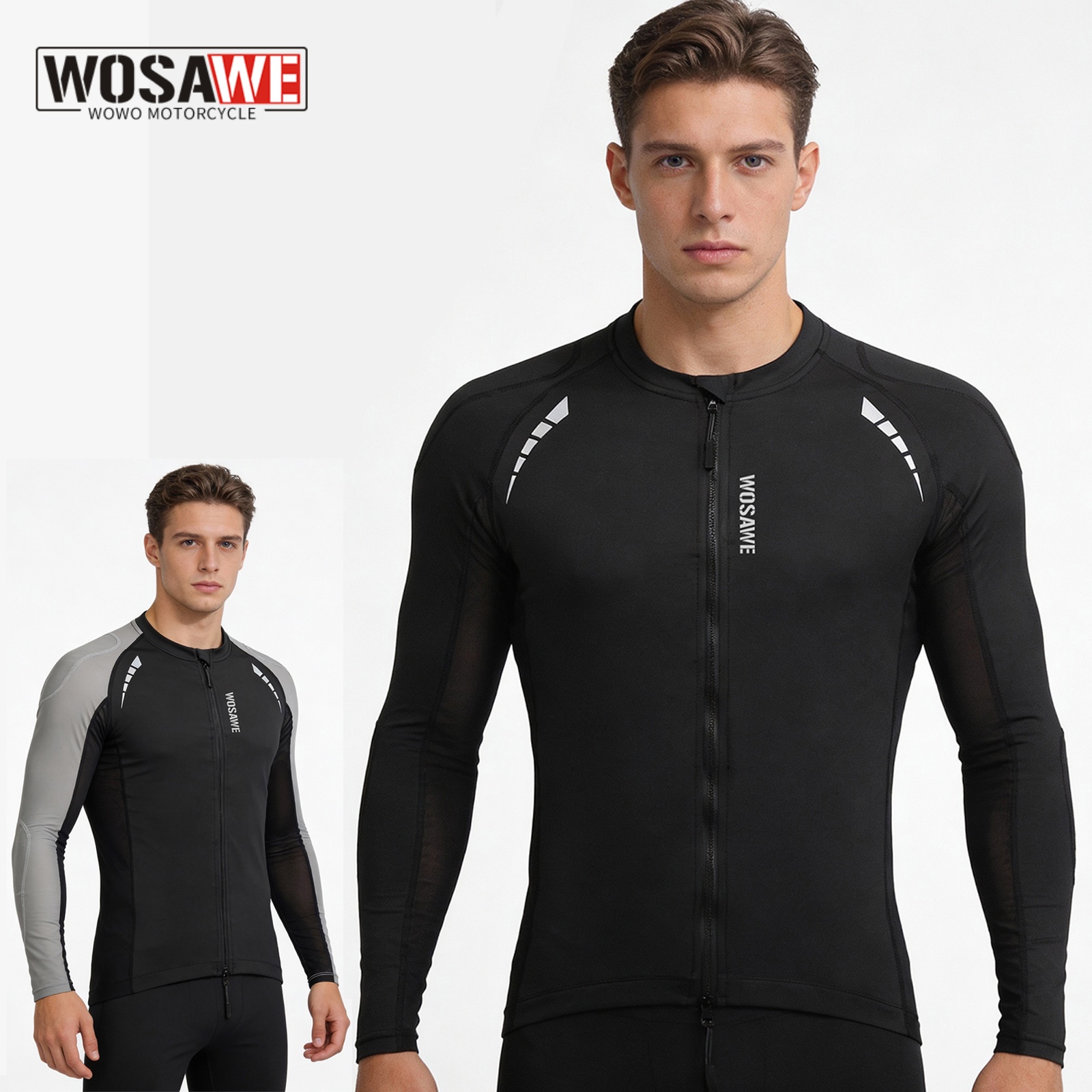 WOSAWE Men Summer Motorcycle S - Gearx Motorcycle Jacket ulasan dan harga