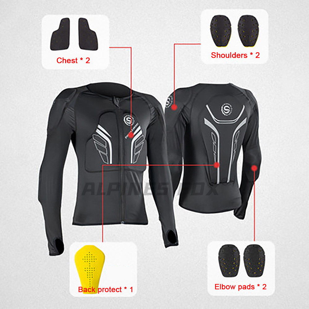 Motorcycle Soft Armor Summer B - Gearx Motorcycle Jacket ulasan dan harga