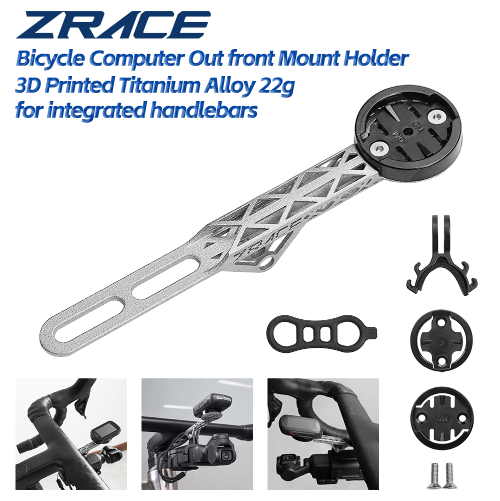 ZRACE 3D Printed Titanium Bike - Phone Mount Handlebar ulasan dan harga