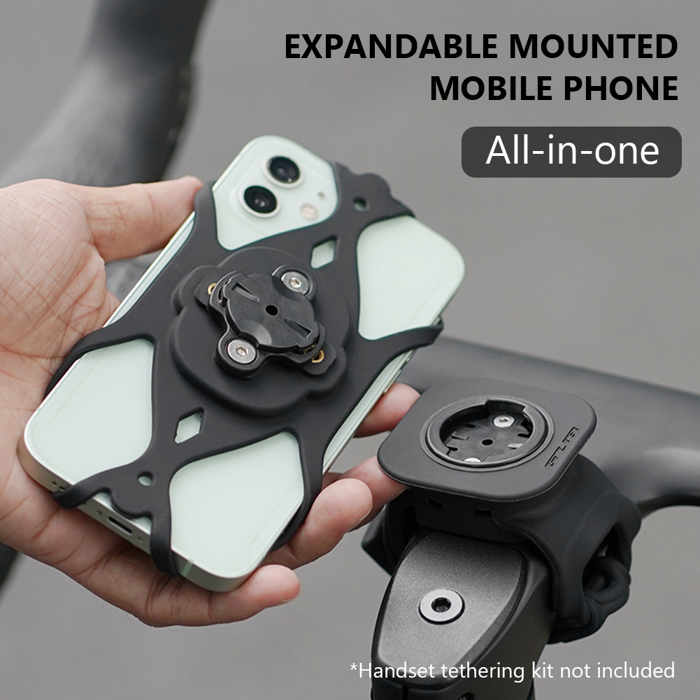 Silicone Bicycle Computer Moun - Phone Mount Handlebar ulasan dan harga